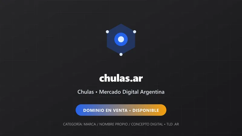 Identidad gráfica y activo digital para Chulas en Argentina